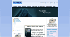 Desktop Screenshot of germen.com.tr