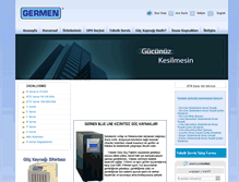 Tablet Screenshot of germen.com.tr